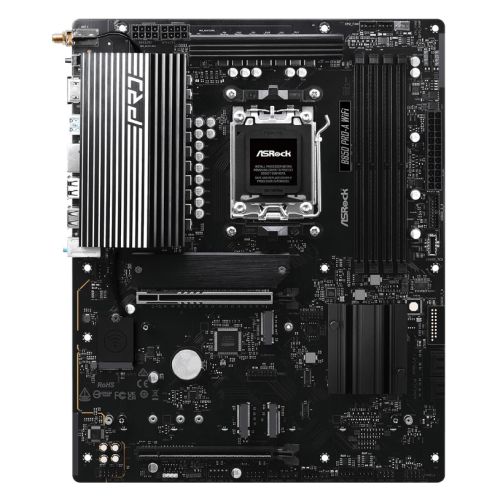 Asrock B850 PRO-A WIFI, AMD B850, AM5, ATX, 4 DDR5, HDMI, USB-C (DP-alt), Wi-Fi 6E, 2.5G LAN, 4x M.2 Asrock B850 PRO-A WIFI, AMD B850, AM5, ATX, 4 DDR5, HDMI, USB-C (DP-alt), Wi-Fi 6E, 2.5G LAN, 4x M.2